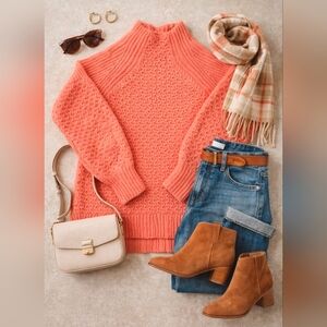 Anthropologie alpaca blend sweater